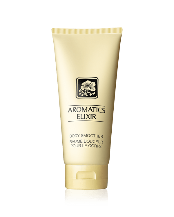 Aromatics Elixir Body Smoother, Fragrance in skin silkening lotion. Body Smoother helps your fragrance stay all day or night.