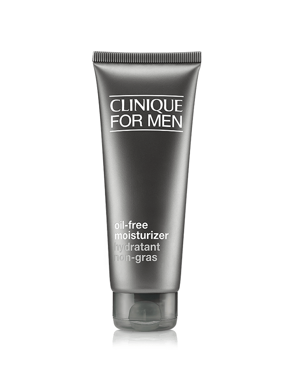 Clinique for Men Oil-Free Moisturizer, Oil-free hydration improves skin’s moisture barrier.