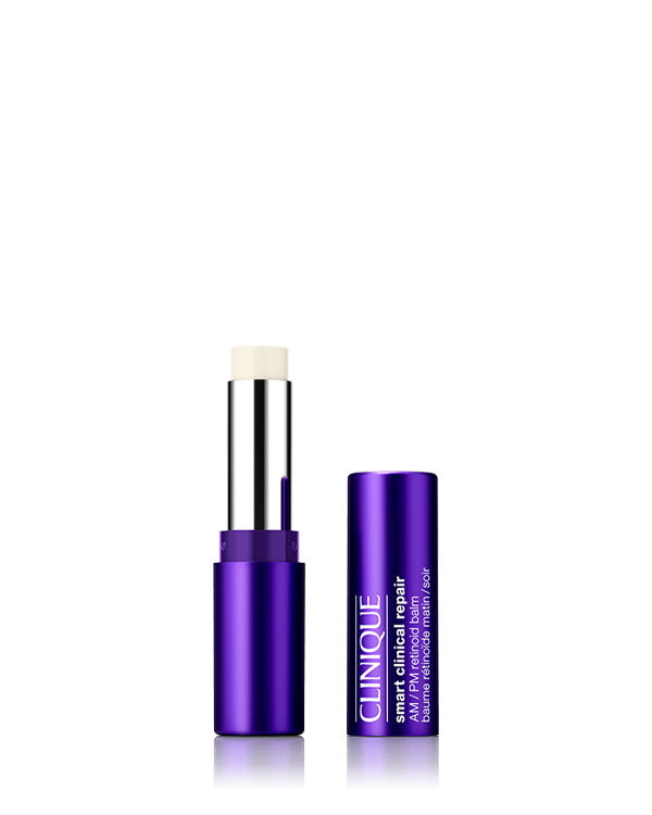 Smart Clinical Repair™ AM/PM Retinoid Balm, Concentrated retinoid treatment that instantly softens and plumps fine, dry lines and targets deeper ones over time too.