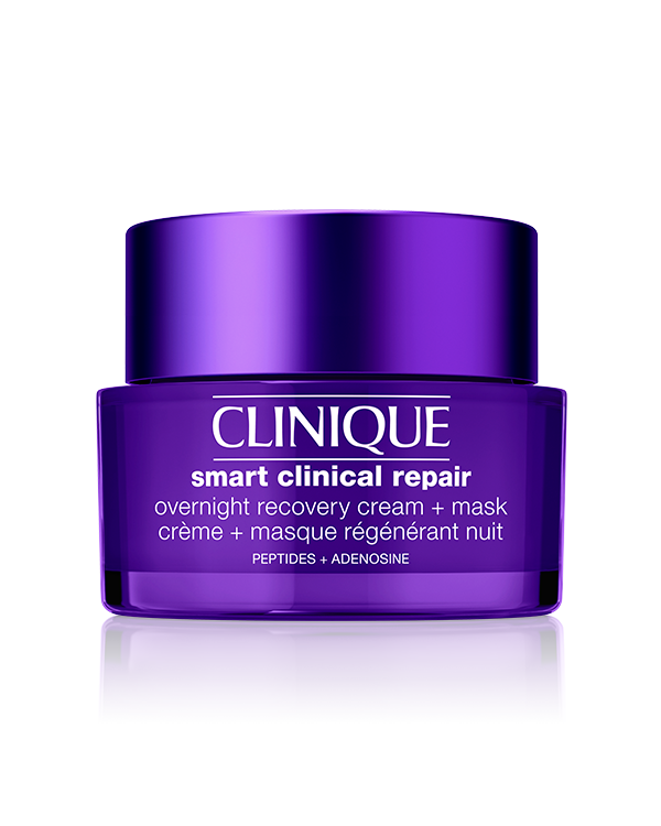 Smart Clinical Repair™ Overnight Barrier Cream, Anti-aging overnight cream and mask for face and neck visibly repairs lines and wrinkles, helps restore barrier, and visibly quells sensitivity.