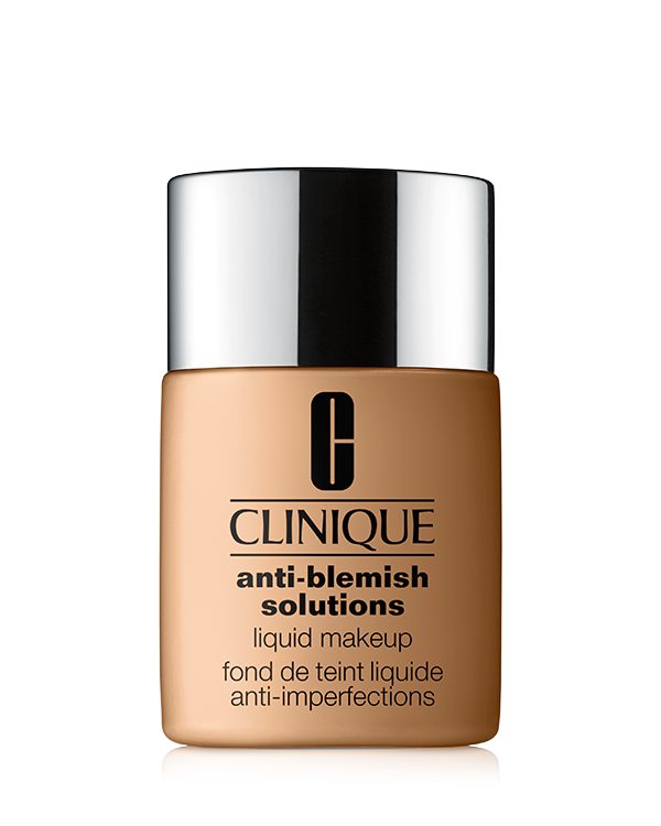 Anti-Blemish Solutions Liquid Makeup, Oil free makeup with salicylic acid helps cover blemishes without clogging pores.