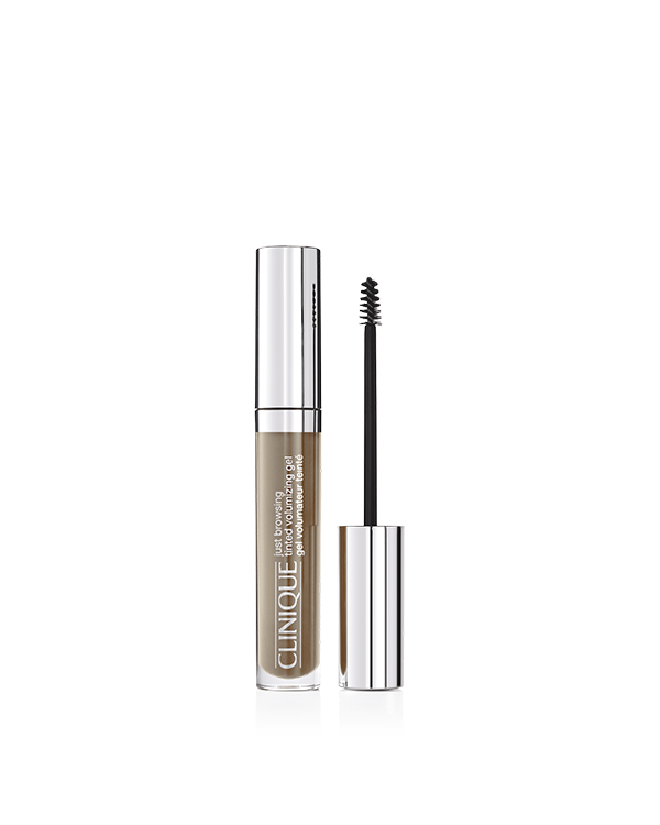Just Browsing Tinted Volumizing Gel, Tinted, fiber-infused brow gel instantly tames and fluffs for naturally fuller brows in seconds.