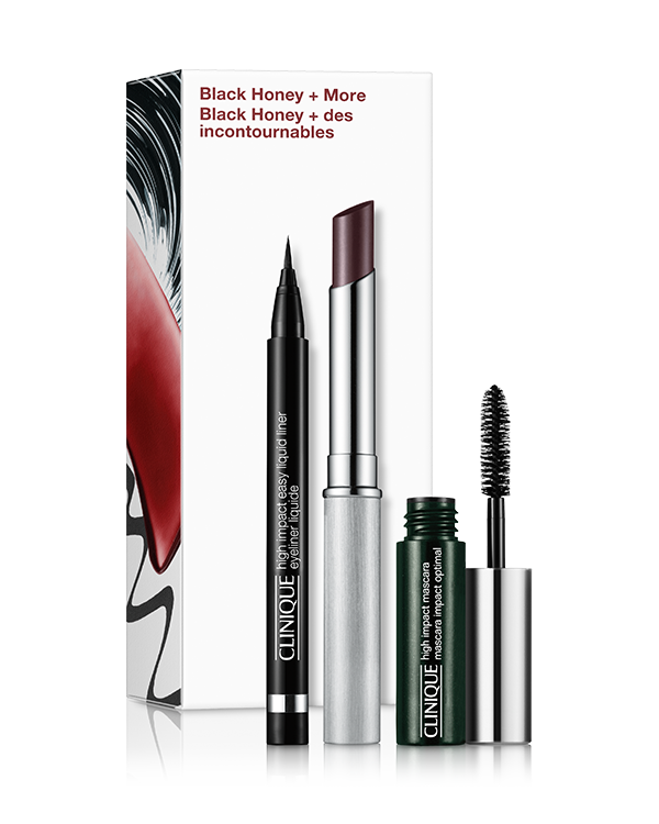 Black Honey + More, A trio of our cult-classic lipstick and bold eye essentials . $93 value.